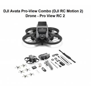 DJI Avata Pro-View Combo (DJI RC Motion 2) - Drone - Pro View RC 2